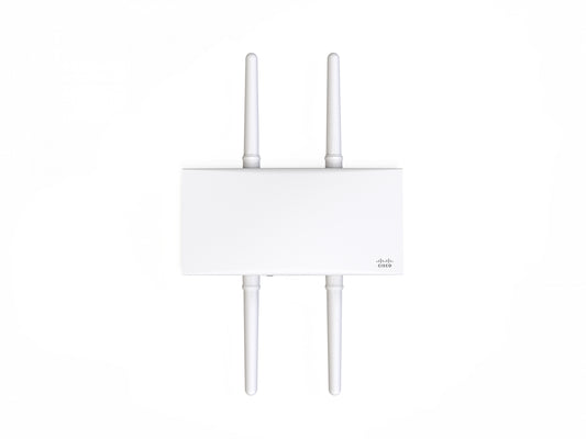 Meraki MR86-HW | Outdoor AP | Wi‑Fi 6 (802.11ax), dual‑band 2.4/5 GHz, 4x4 MU‑MIMO, IP67 | 2.5G mGig uplink, PoE+ (802.3at) | Cloud-managed