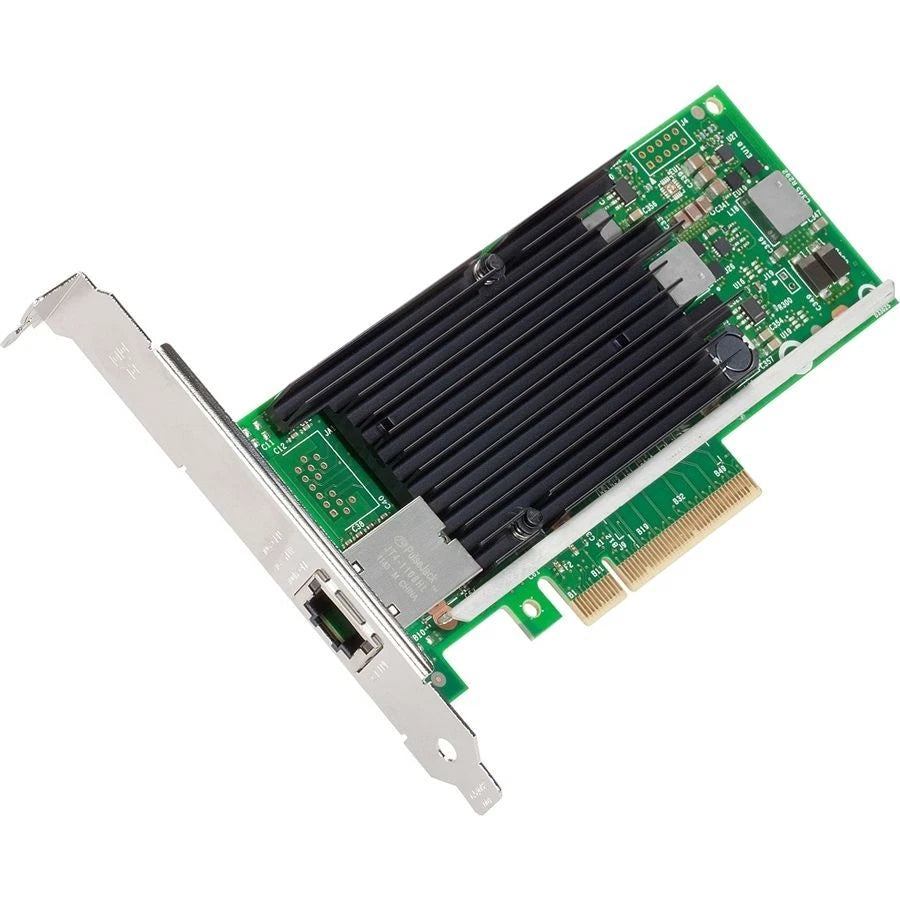 Cisco UCSC-PCIE-I4SFP Intel green silver network card with black heatsinks