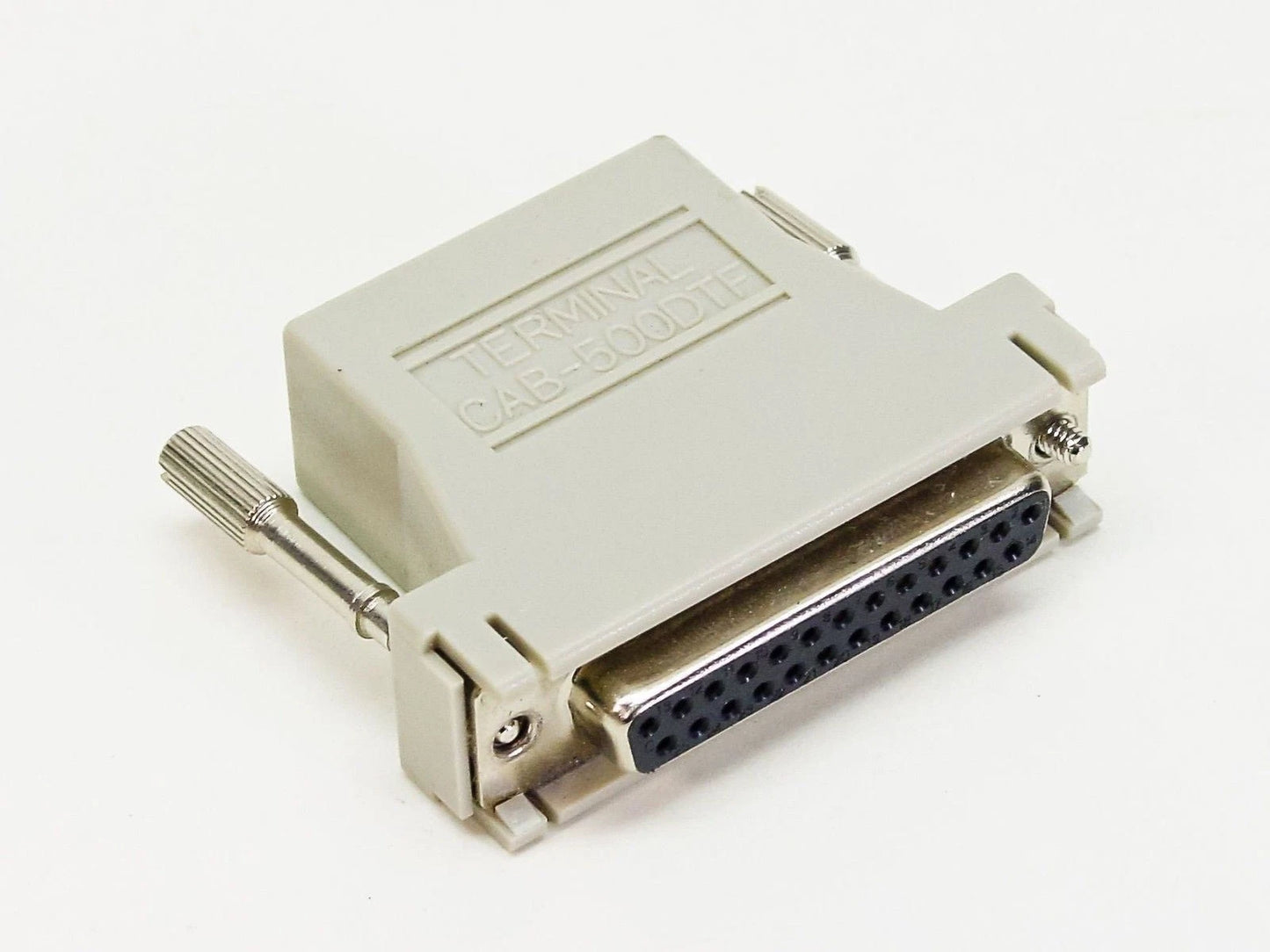 Cisco CAB-500DTF RS-232 RJ-45 to DB-25F adapter with silver connector