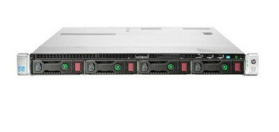 HPE HPE-DL360P-G8 | 1U rack | Xeon E5-2600/v2, 2S | 24x DDR3 DIMMs | 8x SFF or 4x LFF | P420i RAID | 4x 1GbE | iLO 4 | redundant hot-plug PSUs