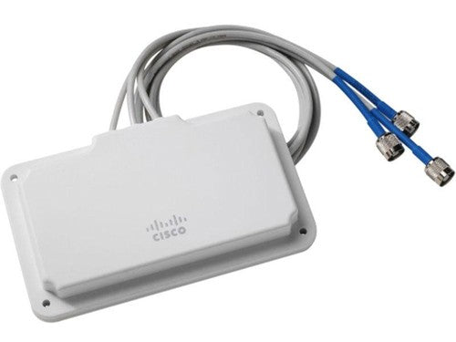 Cisco AIR-ANT2566P4W-DS | Dual-band 2.4/5GHz, 6 dBi directional patch, 4-port MIMO, wall-mount, DART multiport, Self-ID