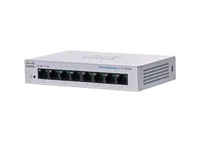 Cisco CBS110-8T-D-AU | Unmanaged L2 | 8x 1G RJ45 | Non-PoE | 0 uplinks