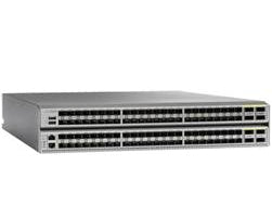 Cisco N3K-C31128PQ-10GE switch with 96x10G SFP+ and 8x40G QSFP+ ports
