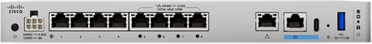 Cisco CSF1210CP-TD-K9 | Compact firewall | PoE+ downlink ports | Threat Defense (FTD) | dual 1G WAN | NGFW, IPS, URL filtering | SD-WAN: none | LTE: none