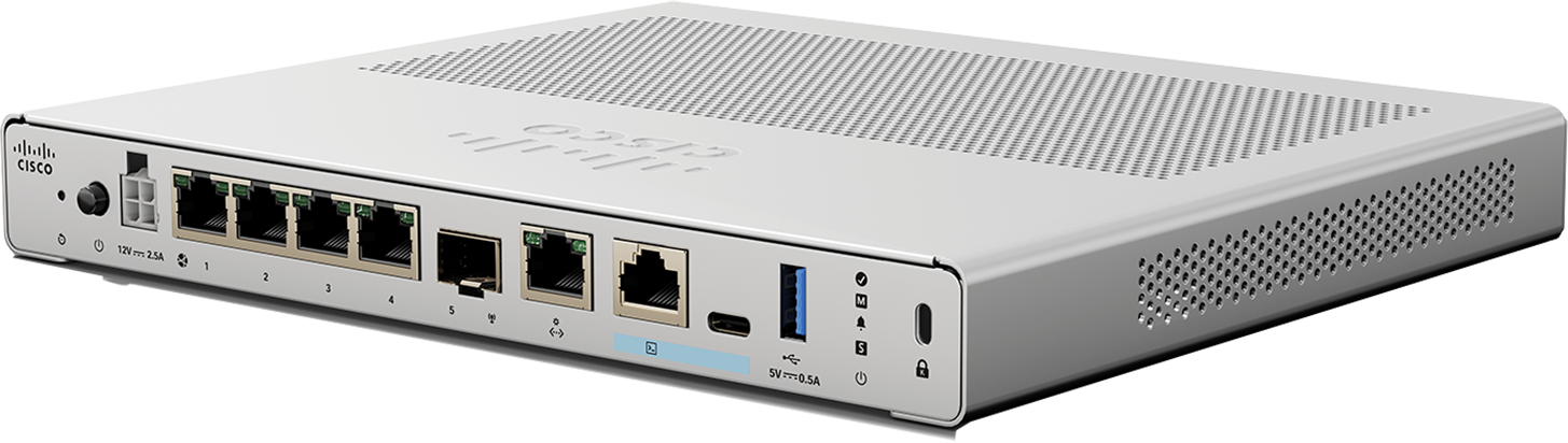 Cisco Meraki MR32 with ethernet ports and USB-C on CSF220-TD-K9 firewall