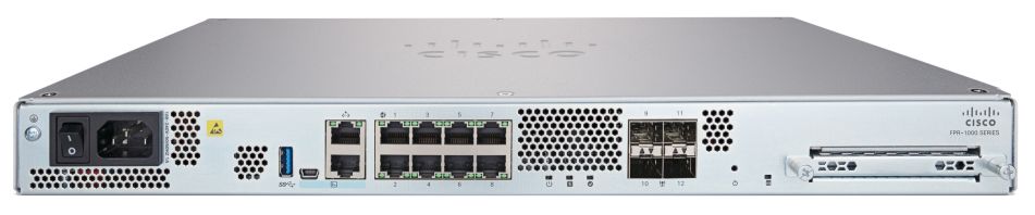 Cisco FPR1120-NGFW-K9 | FTD NGFW | 8x 1G RJ45 + 4x 1G SFP | FW 1.5 Gbps | 1U | SD-WAN/LTE: N/A