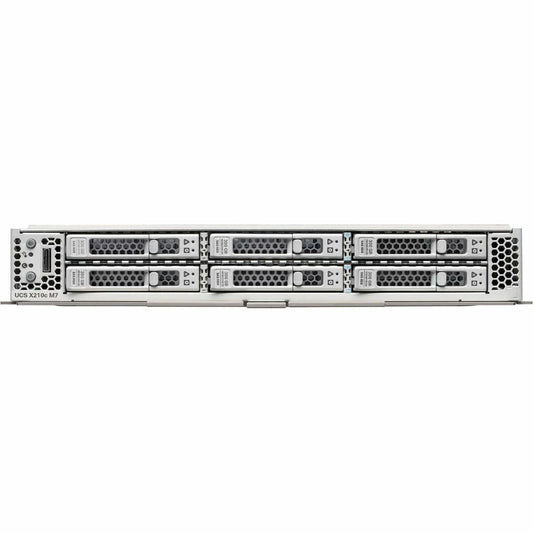 Cisco UCSX-210C-M7-U | X-Series blade compute node, 2-socket M7, barebone (no CPU/MEM/DRV/MEZZ), DDR5, UCS/Intersight chassis-managed