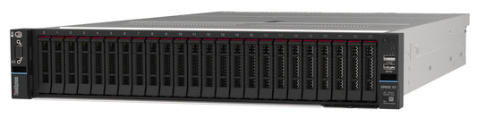 Lenovo SR655-V3 | 2U rack | single AMD EPYC 9004 (Genoa) | up to 96–128 cores | DDR5-4800 up to 24 DIMMs (12-channel) | PCIe 5.0 | NVMe-rich 2.5"/3.5" options | OCP 3.0 NIC | redundant 80 PLUS PSUs | XClarity management