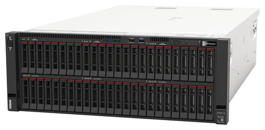 Lenovo SR860-V2 | 4U 4-socket Xeon Scalable Gen2 | DDR4 ECC | 2.5in NVMe/SAS/SATA bays | PCIe Gen3 | Mezzanine/OCP NIC | Redundant PSUs