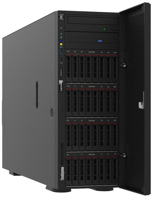 Lenovo ThinkServer TS450 tower server with Intel Xeon Scalable Gen 3