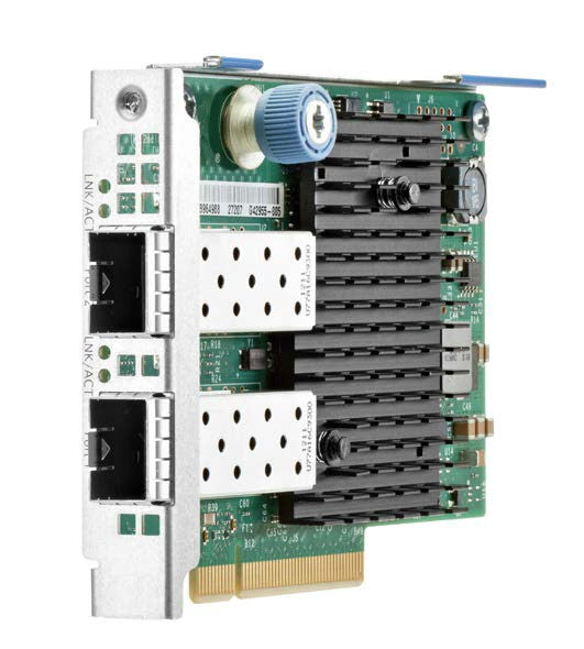 HPE 727054-B21 | 10GbE 2x SFP+ FLR adapter | Intel X710 | SR-IOV | VXLAN/Geneve offloads