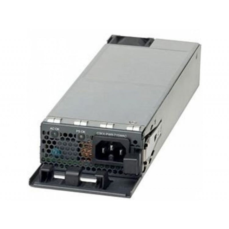 Cisco PWR-4450-DC 48V DC PSU with black honeycomb base for ISR 4450/4350