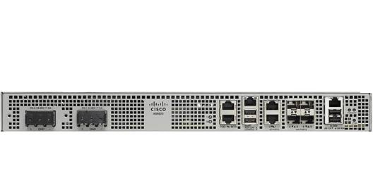 Cisco ASR-920-4SZ-A | 2x 1GbE SFP + 4x 10GbE SFP+ | AC power | 1RU fixed chassis | Fan-cooled | SD-WAN: No | LTE: No | Timing: SyncE/IEEE 1588v2 | MPLS/Carrier Ethernet