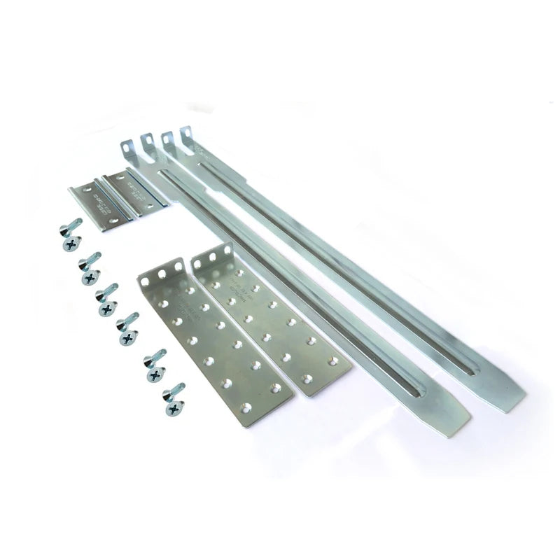 Cisco NCS-5011-ACSR silver rack mount kit with brackets and screws