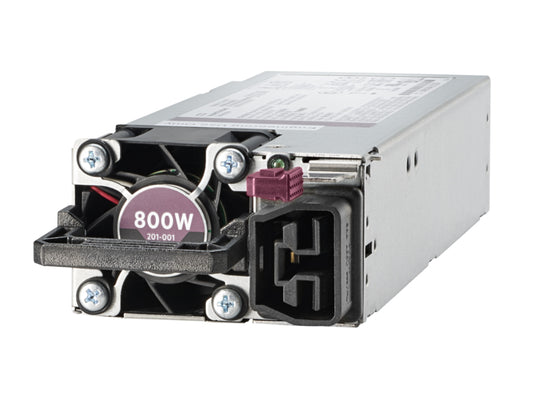 HPE 865428-B21 | 800W Flex Slot hot-plug PSU | 200–240VAC/240VDC HVDC | universal AC/DC | low halogen | redundant-ready