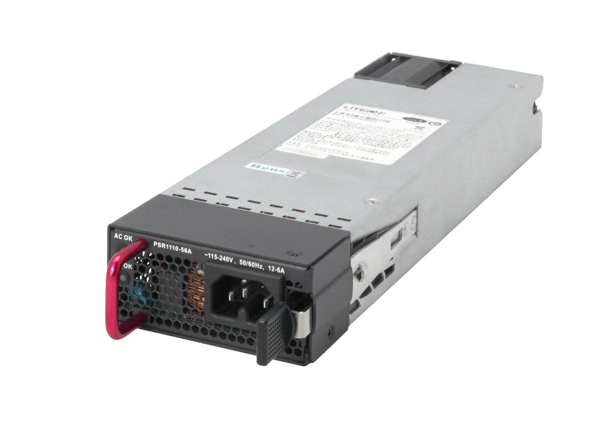HPE JG545A PoE PSU 56VDC 1110W hot-swap power supply unit