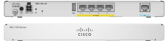 Cisco ISR1100-4G | 4x 1G RJ45 LAN/WAN, SD-WAN ready, 4 GB DRAM