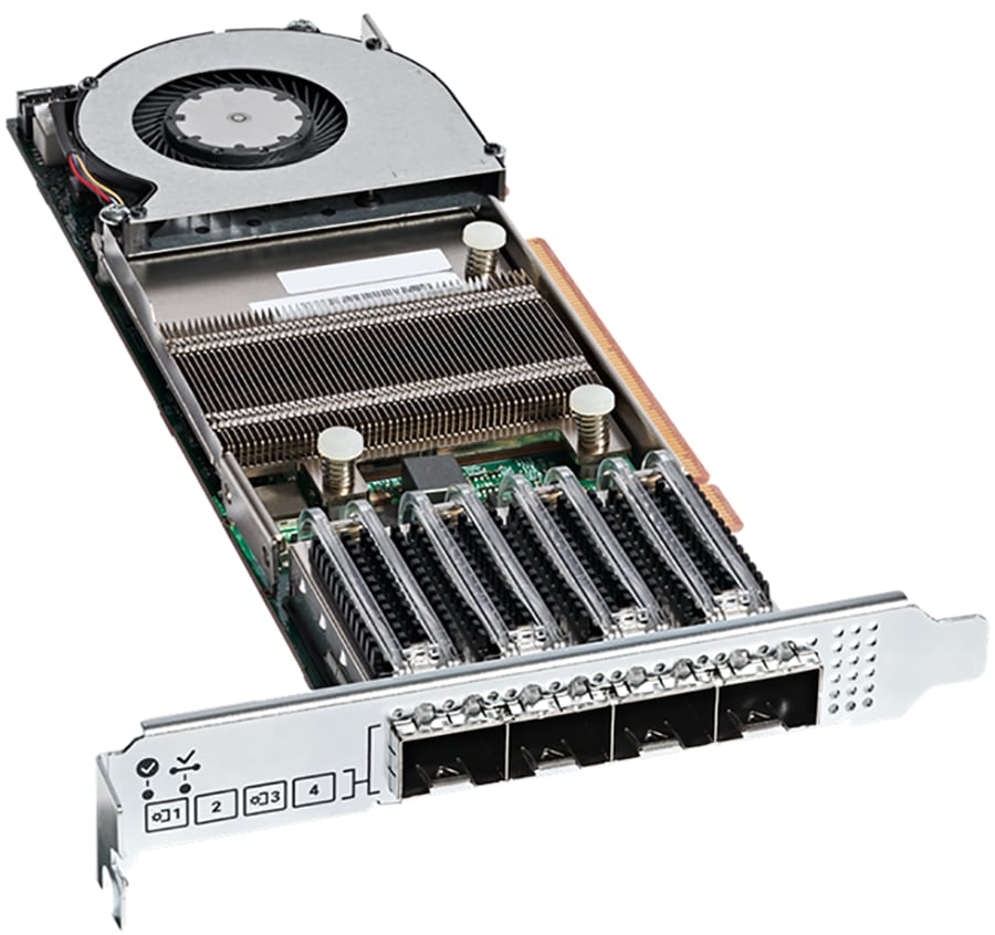 Cisco UCSC-P-V5Q50G-D silver server motherboard with heatsink fan