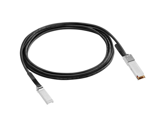 Aruba S1J08A | 50G DAC | QSFP56-to-SFP56 | 50GBASE-CR | passive twinax | 3m reach | connectors: QSFP56 & SFP56 | 1x50G PAM4 link | ultra‑low latency