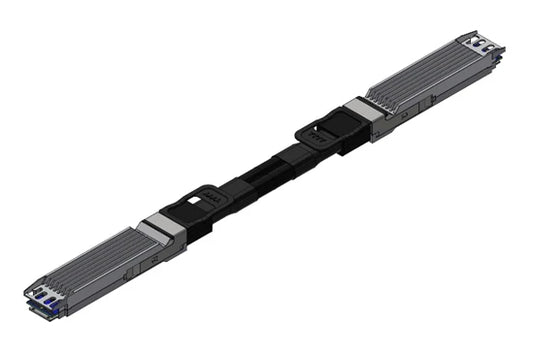 NVIDIA MCA4J80-N003-FLT | 800G NDR | OSFP twin-port Active Copper Cable | 3m reach | OSFP↔OSFP | Flat‑Top heatsinks | InfiniBand