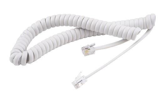 Cisco CP-DX-W-CORD | Coiled handset cord, white, RJ-9 to RJ-9 4P4C | for IP Phone 7800/8800/DX600 | handset not included