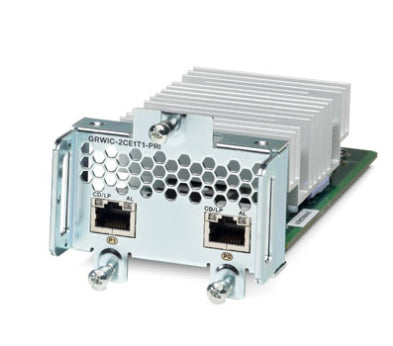 Cisco GRWIC-2CE1T1-PRI module with 2x T1/E1 RJ-48C ports