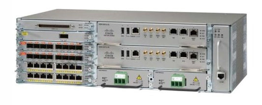 Cisco ASR-903 | 3RU aggregation router chassis | SD-WAN: IOS XE-ready | LTE: external modem support | Timing: SyncE/1588 PTP | Redundant PSU-ready | Modular IM/RSP slots