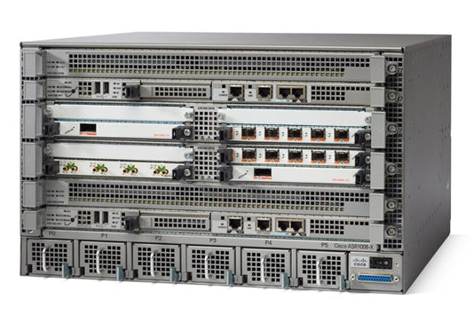 Cisco ASR1006-X | 6-slot aggregation router chassis (X) | SD-WAN capable (IOS XE) | high-availability | modular I/O expansion | redundant power and cooling