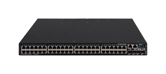 HPE R8M26A 48-port black Gigabit Ethernet switch with RJ-45 ports