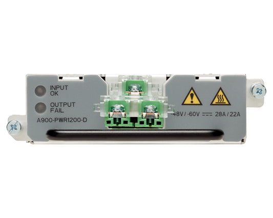 Cisco A900-PWR1200-A | ASR 900 | 1200W AC power supply | Field-replaceable | Redundant-capable