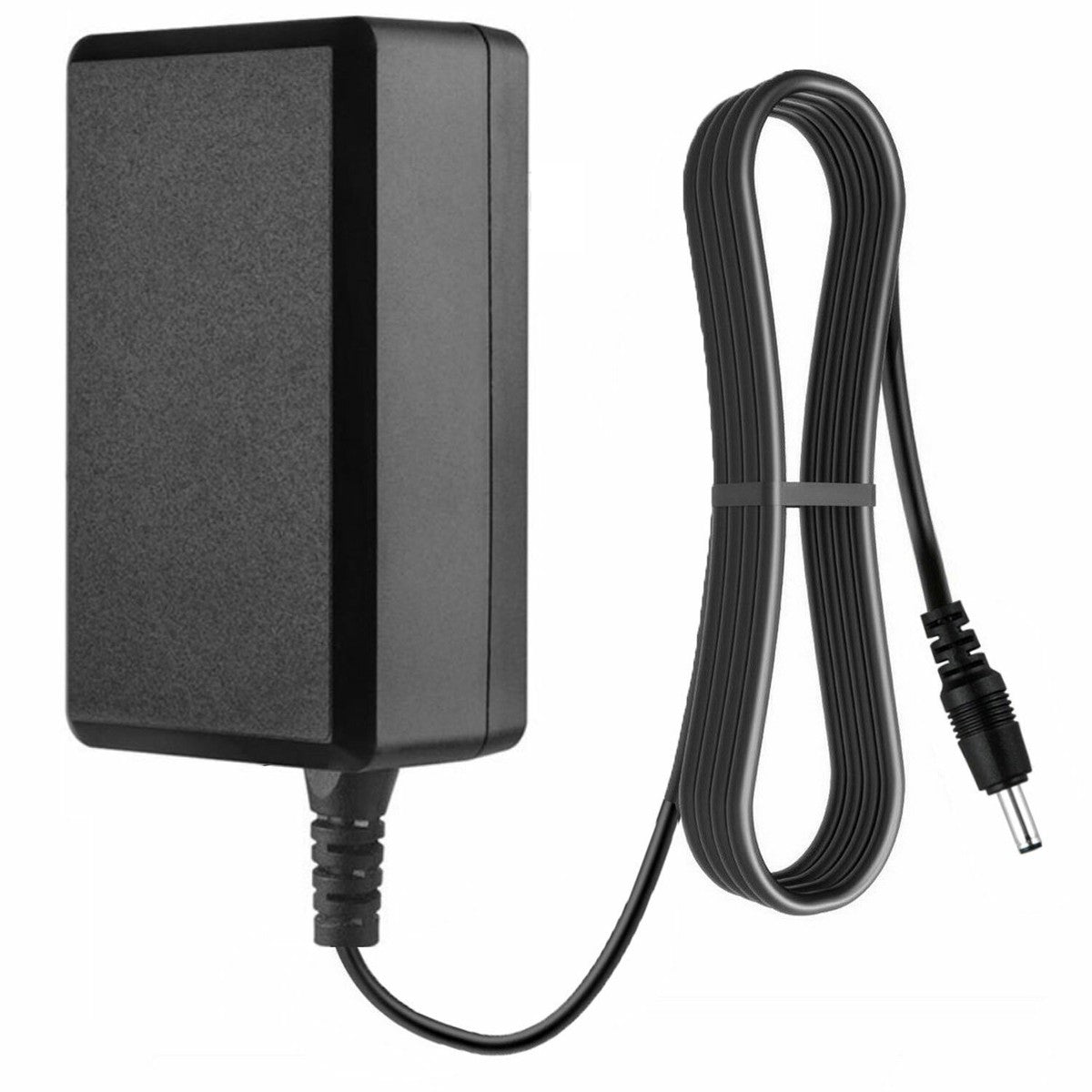 Black plastic cisco cp-pwr-psu-90w power supply with coiled cable and cylindrical connector for 9821 multi charger
