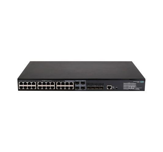 HPE JL827A 24-port 1G PoE+ switch with 4x 10G SFP+ uplinks