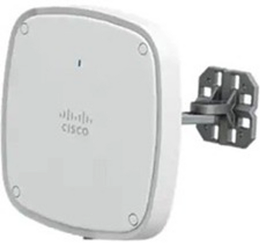 White cisco wireless access point with a mounting bracket for meraki cw-acc-adpt1 c-antenna mount adapter