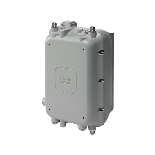 Cisco AIR-AP1572EAC-Z-K9 | Outdoor AP | Wi‑Fi 5 (802.11ac), dual‑band 2.4/5 GHz; external antennas; AC power; weather‑hardened; 1x 1G Ethernet backhaul