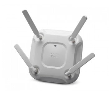 Cisco AIR-CAP3702P-Z-K9 | AP: Wi‑Fi 5 (802.11ac), dual‑band, 4x4:3, pro‑install external antennas, CleanAir; Uplink: 1x 1G; PoE: 802.3at (af‑reduced); Ctrl‑based