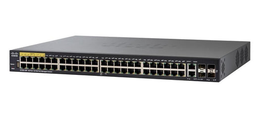 Cisco SF350-48P-K9-AU 48-port PoE+ switch with 1G uplinks