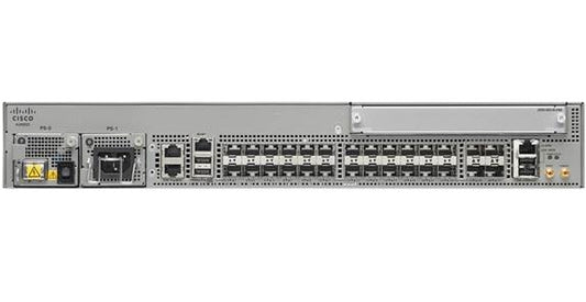 Cisco ASR-920-24SZ-IM | 24x1G SFP, 4x10G SFP+ uplinks, IM slot: 1, Modular PSUs, SD-WAN/LTE: N/A