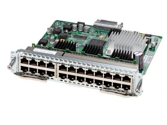 Cisco SM-X-ES3-24-P | 24x 1GbE PoE+ switch module | ISR 4000 L2/L3 features, 802.3af/at, 1G SFP uplinks