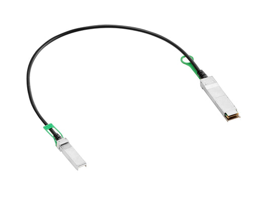 Aruba S1J07A | 50G DAC, QSFP56-to-SFP56, passive copper, 0.65m, 50GBASE-CR, direct-attach