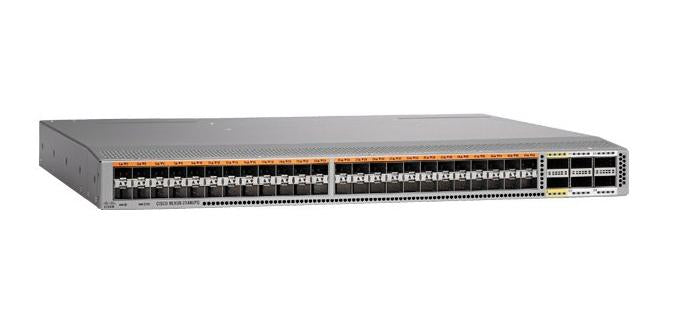 Cisco Nexus 9018 switch with black silver design and 48x 1/10G ports
