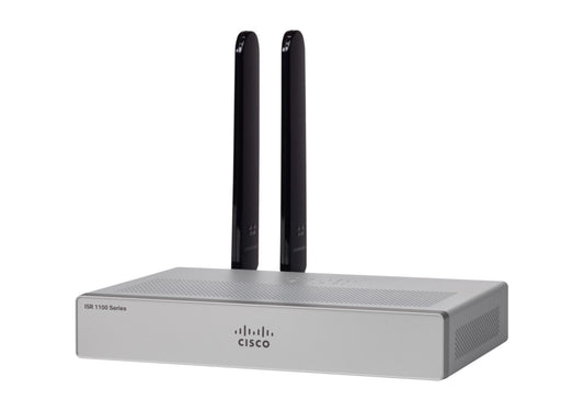 Cisco C1101-4PLTEP | SD-WAN | 4x 1G RJ45 | LTE: pluggable modem | USB 3.0