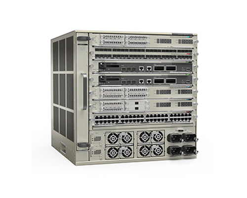 Cisco C6807-XL | 7-slot 10U modular chassis | Enterprise campus core | Chassis-only (no line cards) | Redundant cooling/power capable