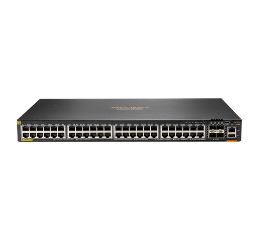 Aruba JL728B 48-port PoE+ switch with 4x 10G SFP+ uplinks