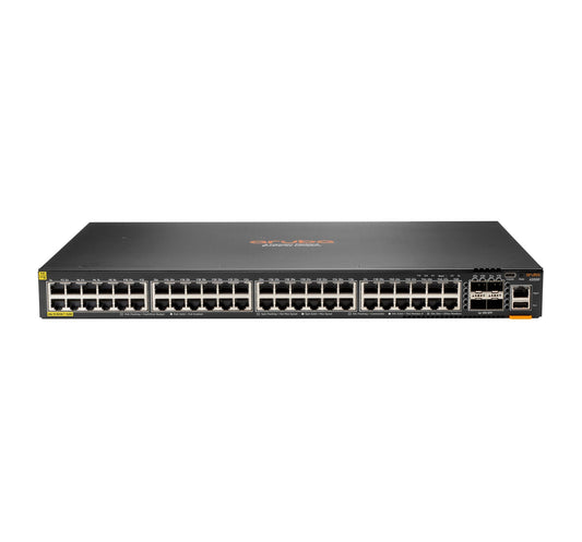 Aruba JL728A | 48x 1G RJ-45 | Class 4 PoE (802.3at) 740W | 4x 10G SFP+ uplinks | AOS-CX | Central-ready (Foundation/Advanced) | VSF stacking