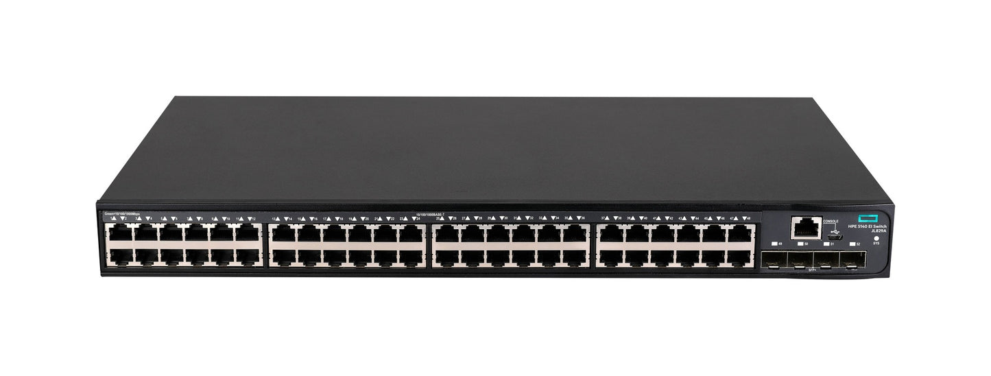 HPE JL829A 48-port 1G Ethernet switch with 4x 10G SFP+ uplinks