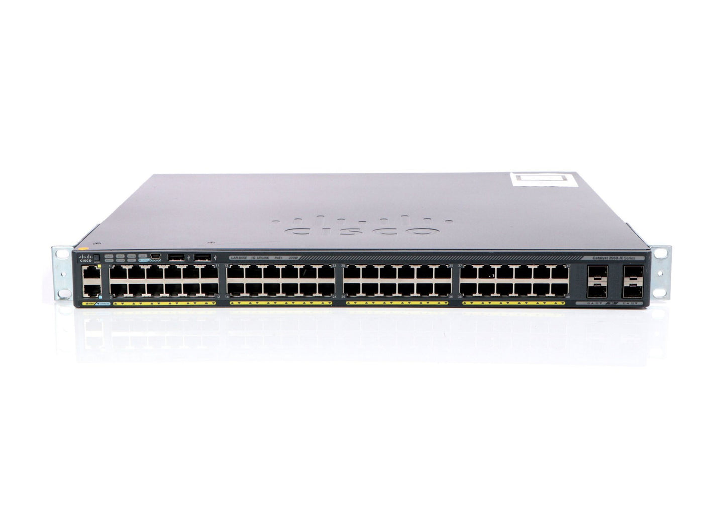 Cisco WS-C2960X-48LPS-L 48-port Gigabit Ethernet PoE+ switch