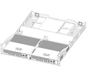 Cisco C9800-RMNT Catalyst 9800 Series Wireless Controller Rack Mount Bracket