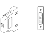 Cisco CAB-25AS-MMOD = - Male DB-25 Modem Connector.