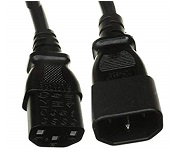 Cisco CAB-C13-CBN Cabinet Jumper Power Cord, 250 VAC 10A, C14-C13 Connectors (0.7 meter)