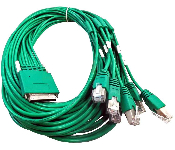 Cisco CAB-HD8-KIT High Density 8-Port Async Cable W/ 8 Db-25 Modem Connectors